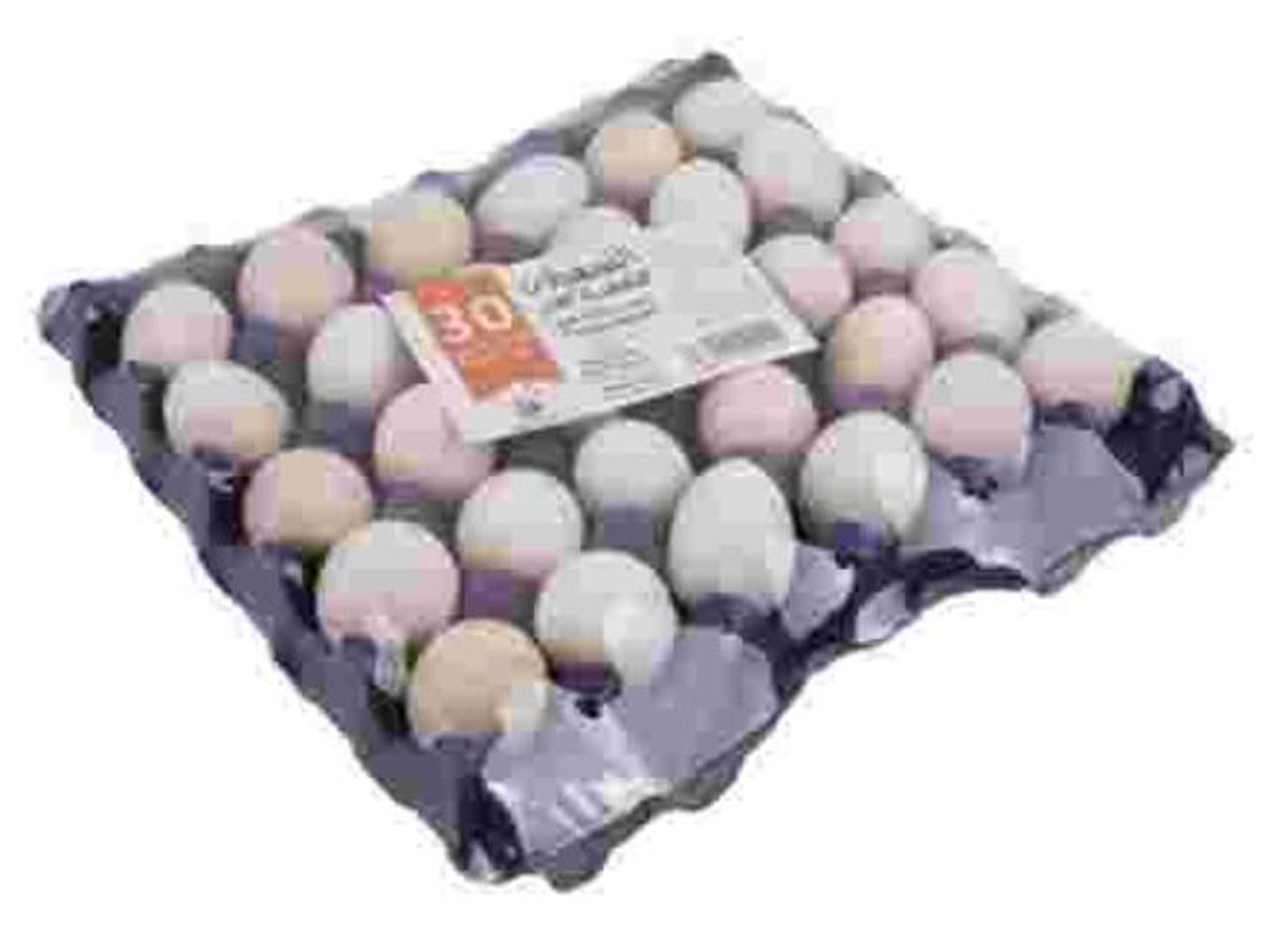 30 Pieces Local Eggs Plate