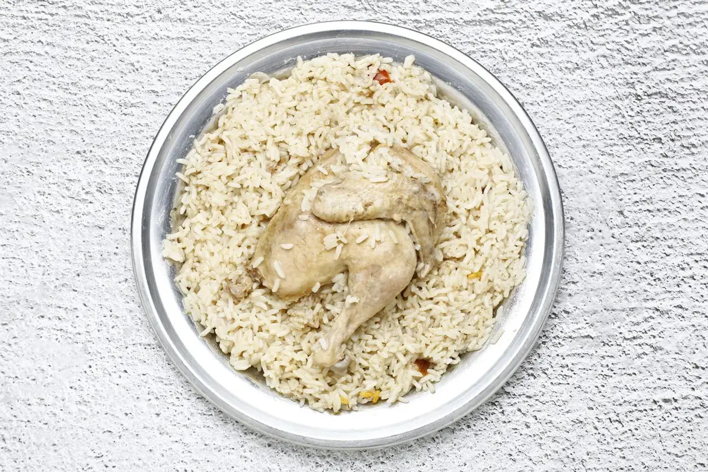 نص مضغوط دجاج مع ارز ابو بنت