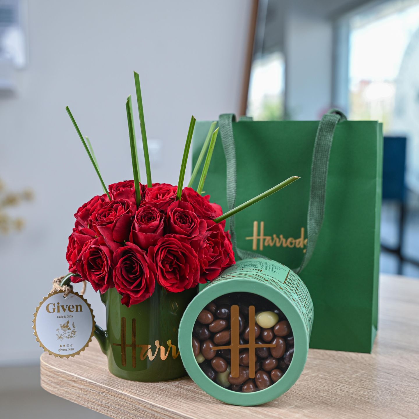 Harrods  Combo Gift Set Green