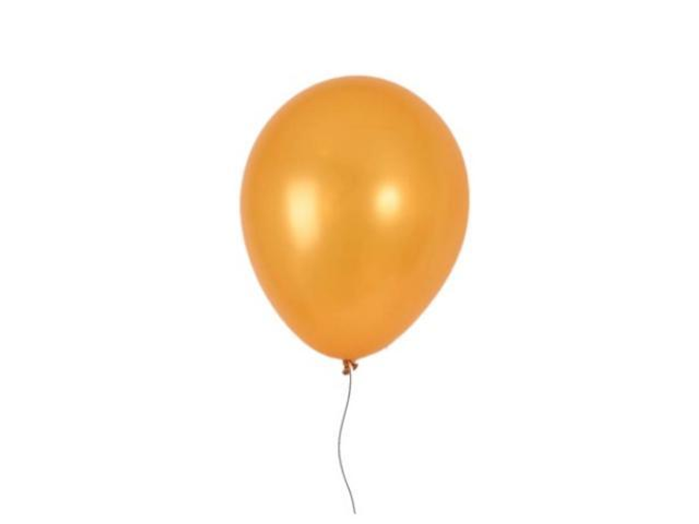 Gold Helium Balloon