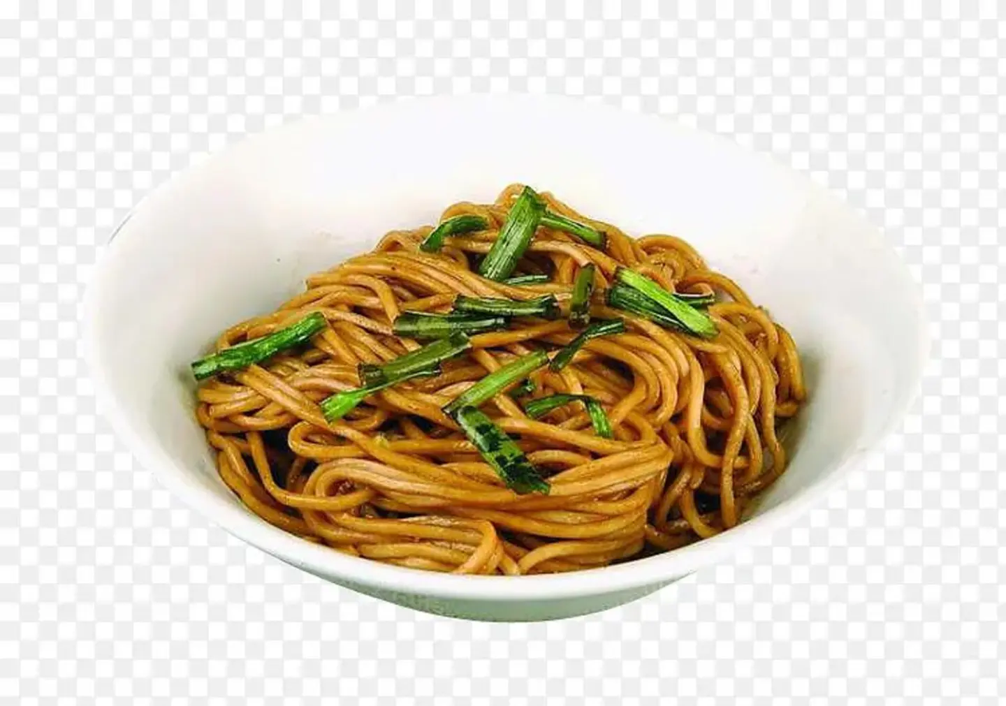 Shredded Chicken With Scallion Oil Noodles