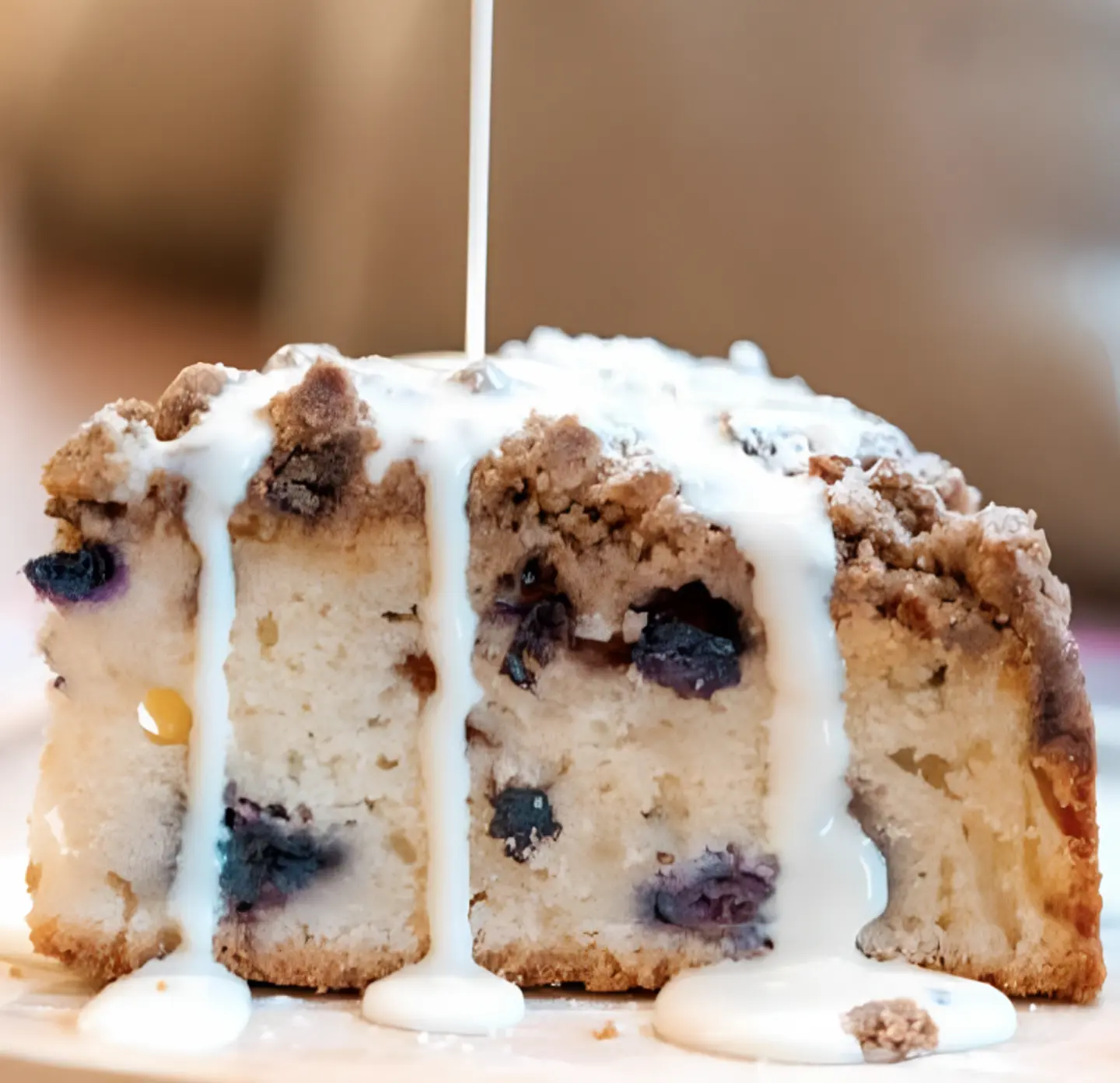 كيكة التوت بالحليب