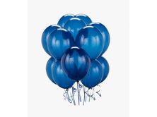 Dark Blue Helium Balloons Bouquet