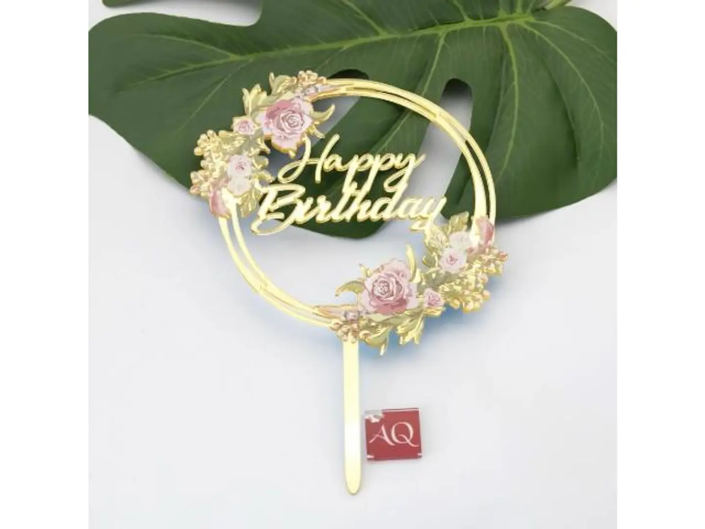 Birthday Flower Cake Topper