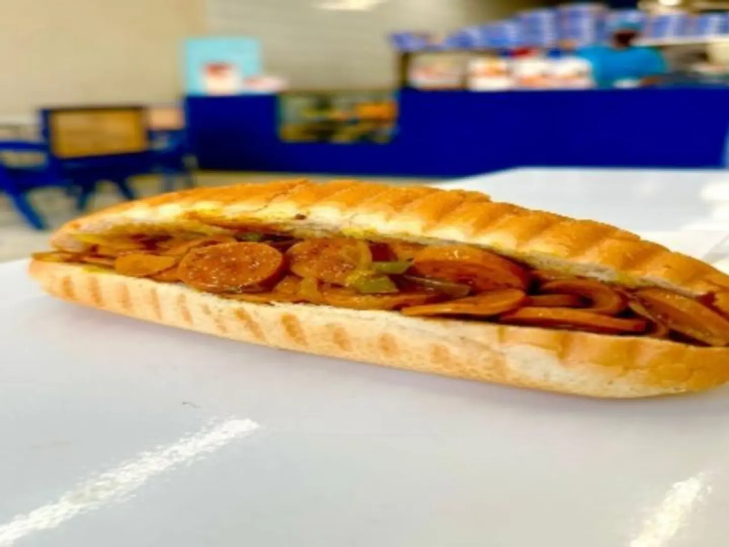 Plain Hot Dog Sandwich