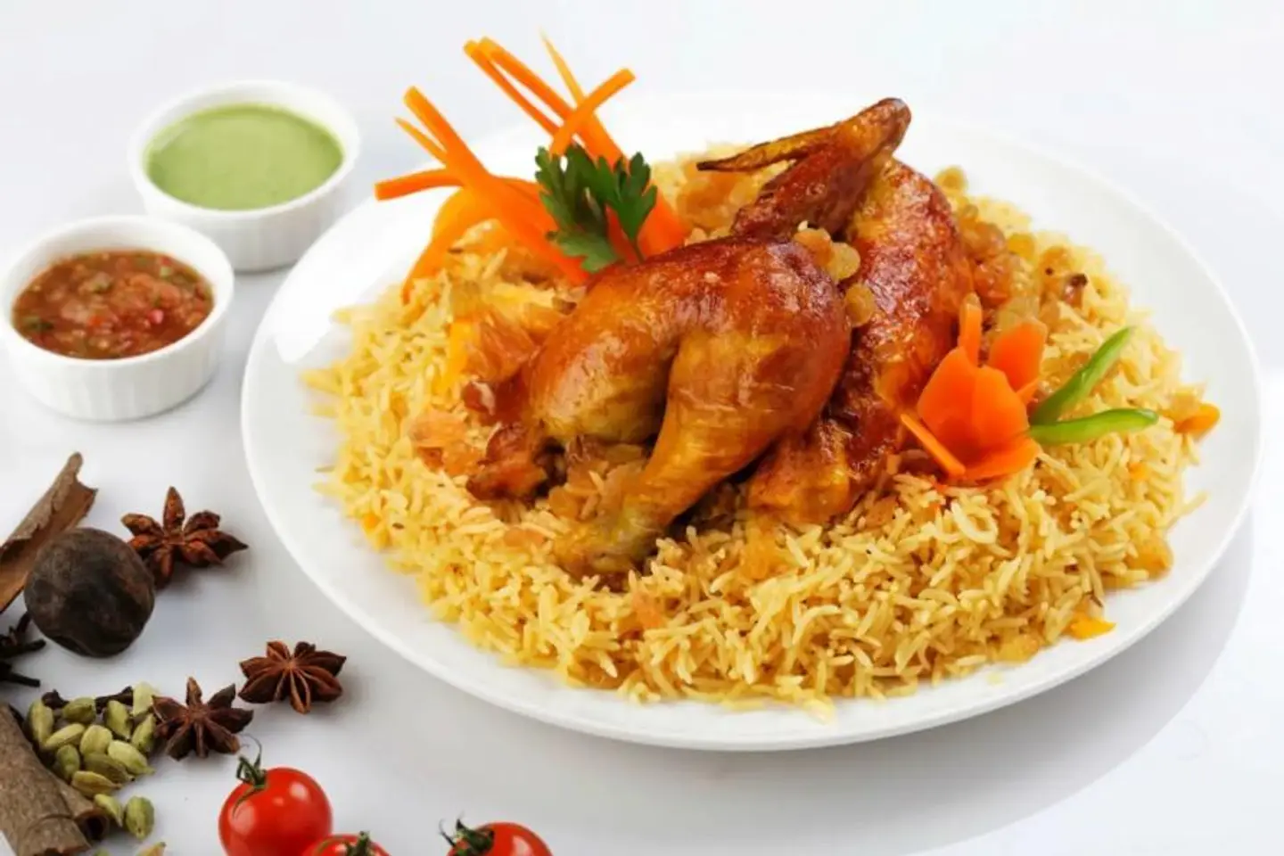 Quarter Rotisserie Chicken With Rice