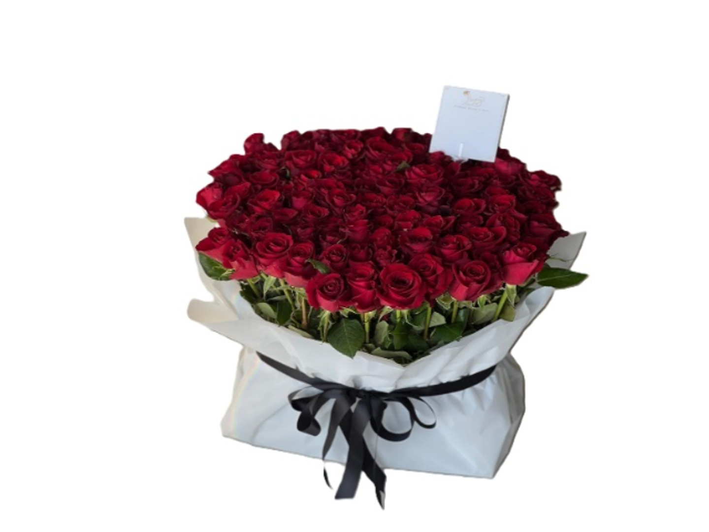 كيس الزهور الحمراء