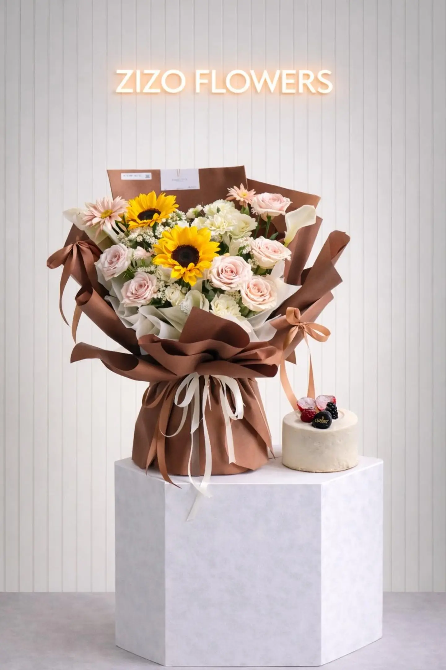 Rose With Kandera Cake 3