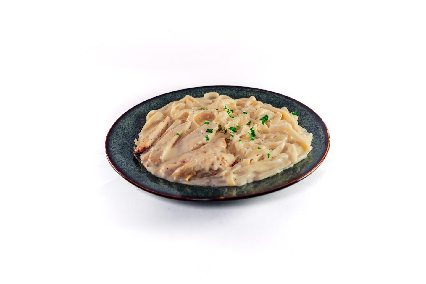 Mixed Seafood Pasta With White Sauce