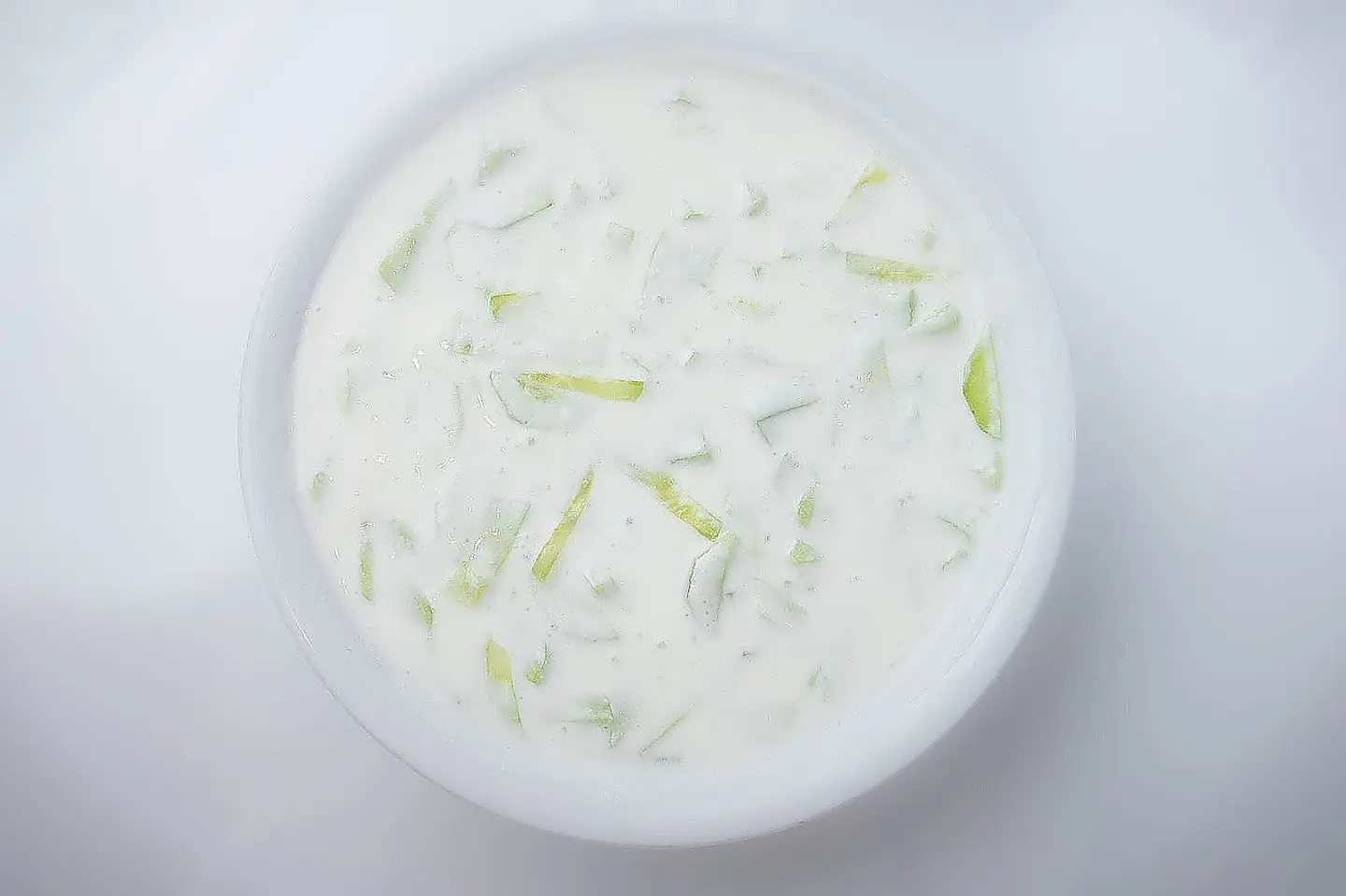 Cucumber With Laban Salad