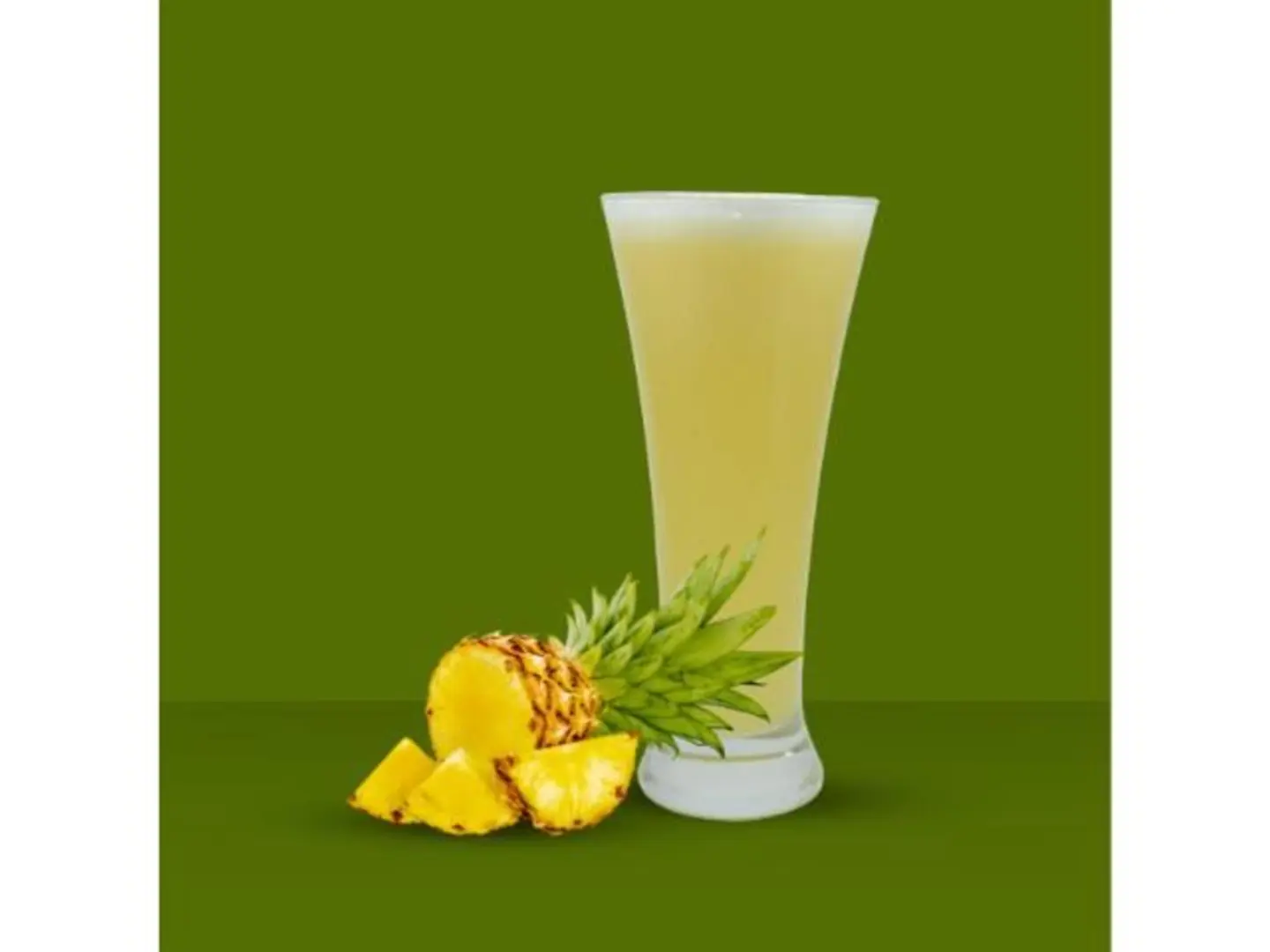 Pineapple Juice + Pieces