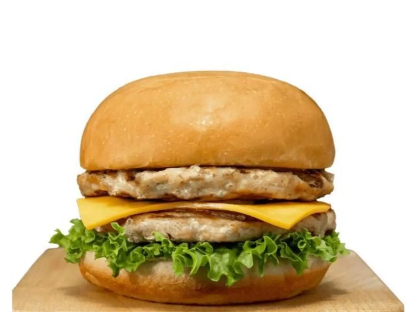 Healthy Bbq Double Chicken Burger