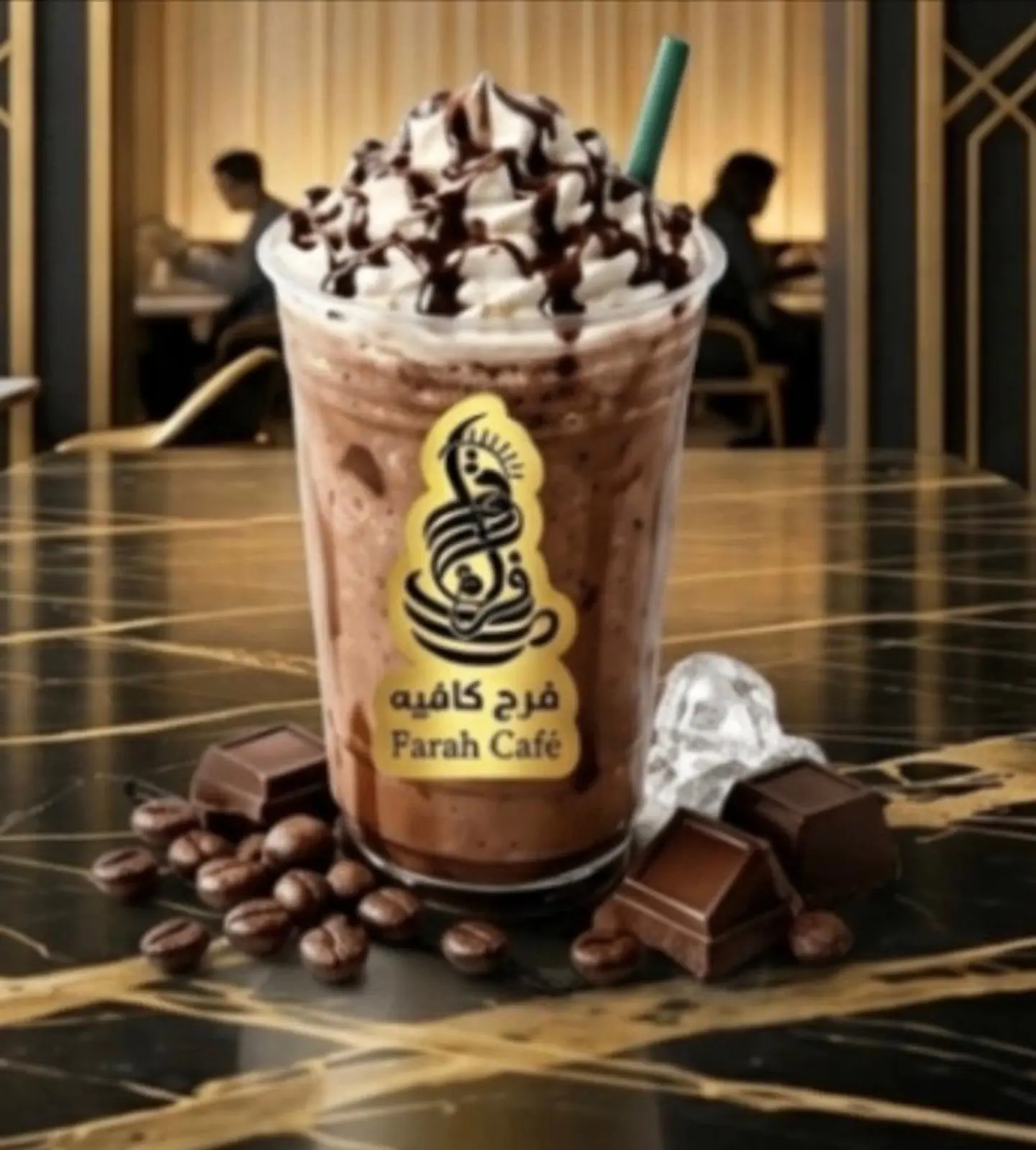 Caramel Mocha Frappé