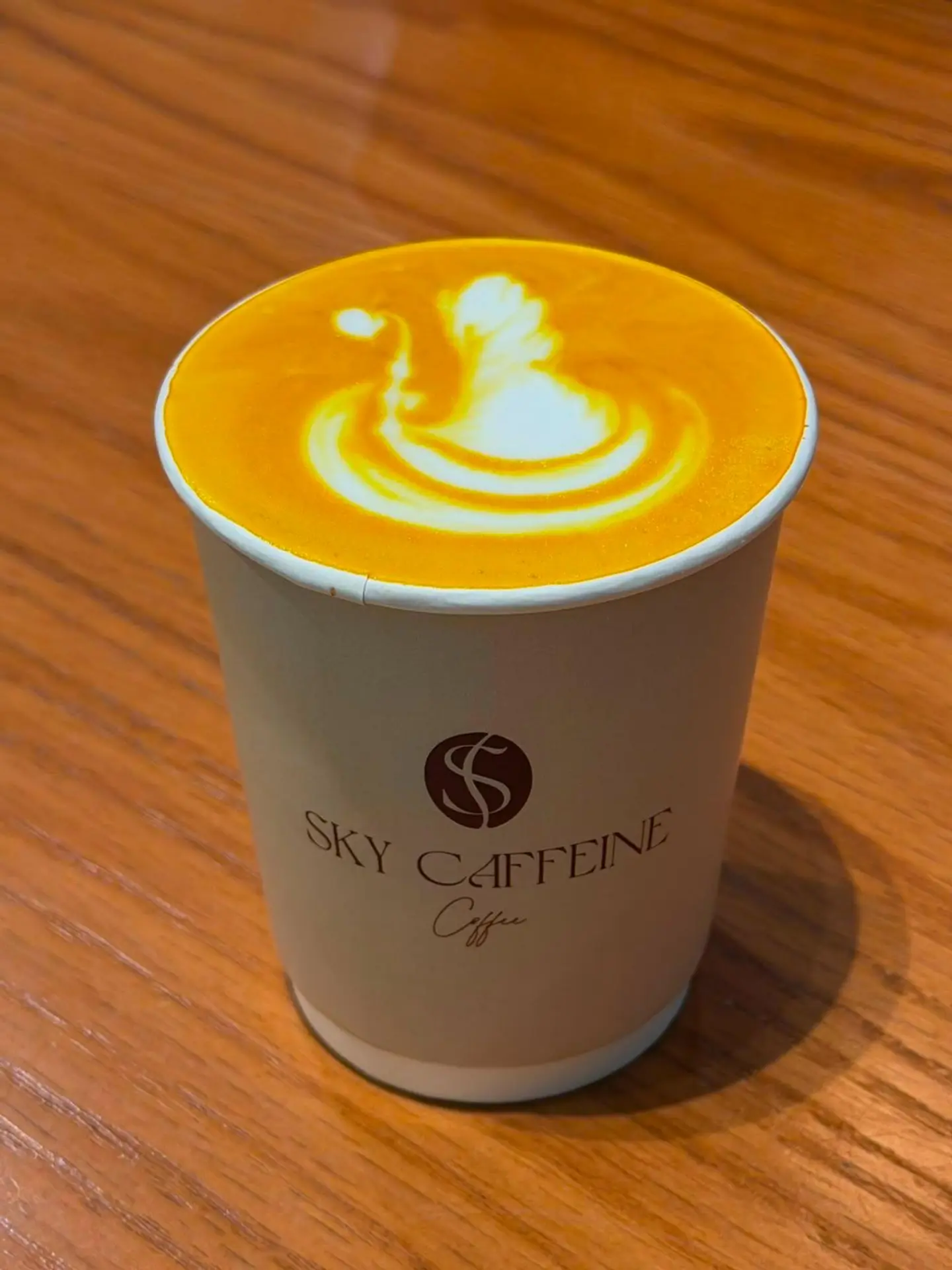 Saffron Latte