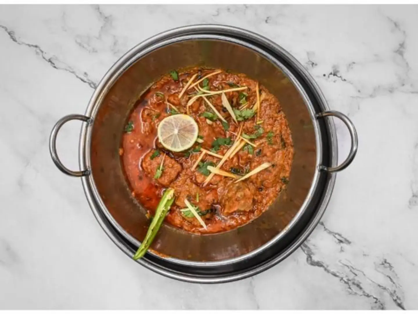 لحم غنم على الصاج