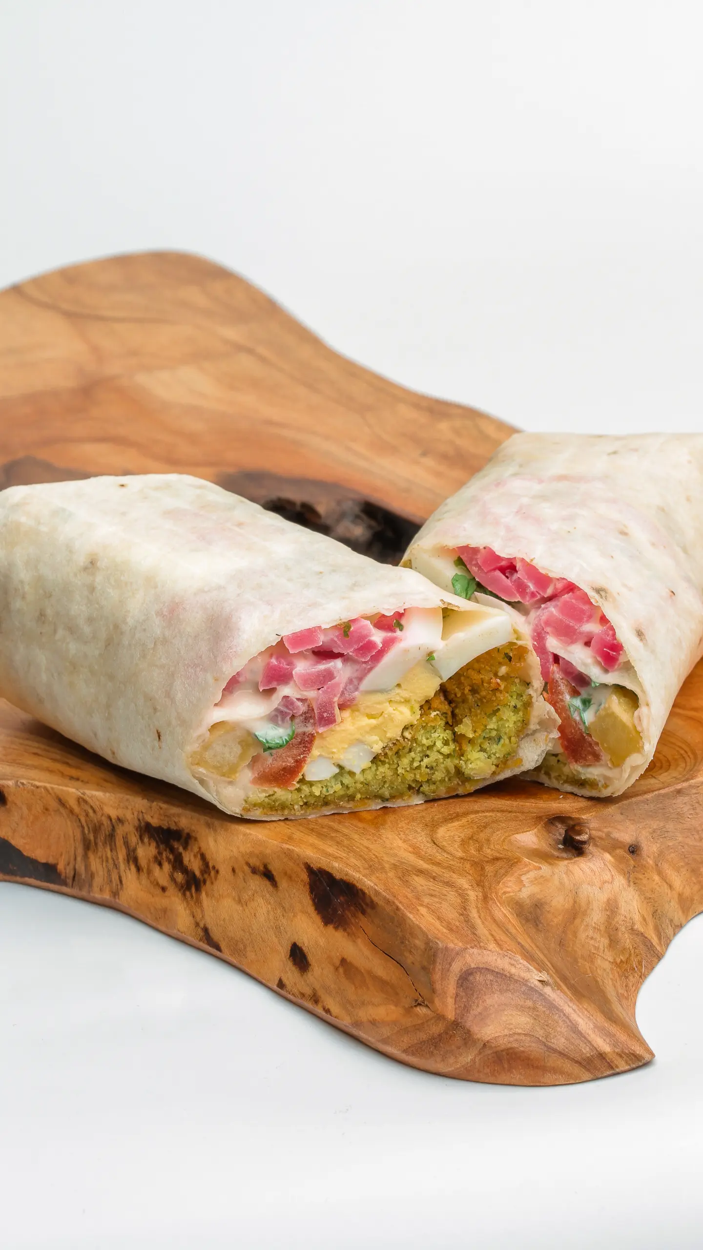 Falafel Saj With Eggs