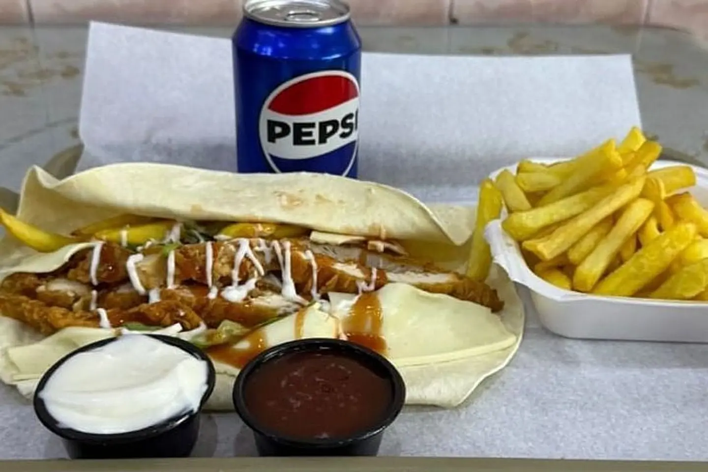 Double Zinger Tortilla Bread Meal