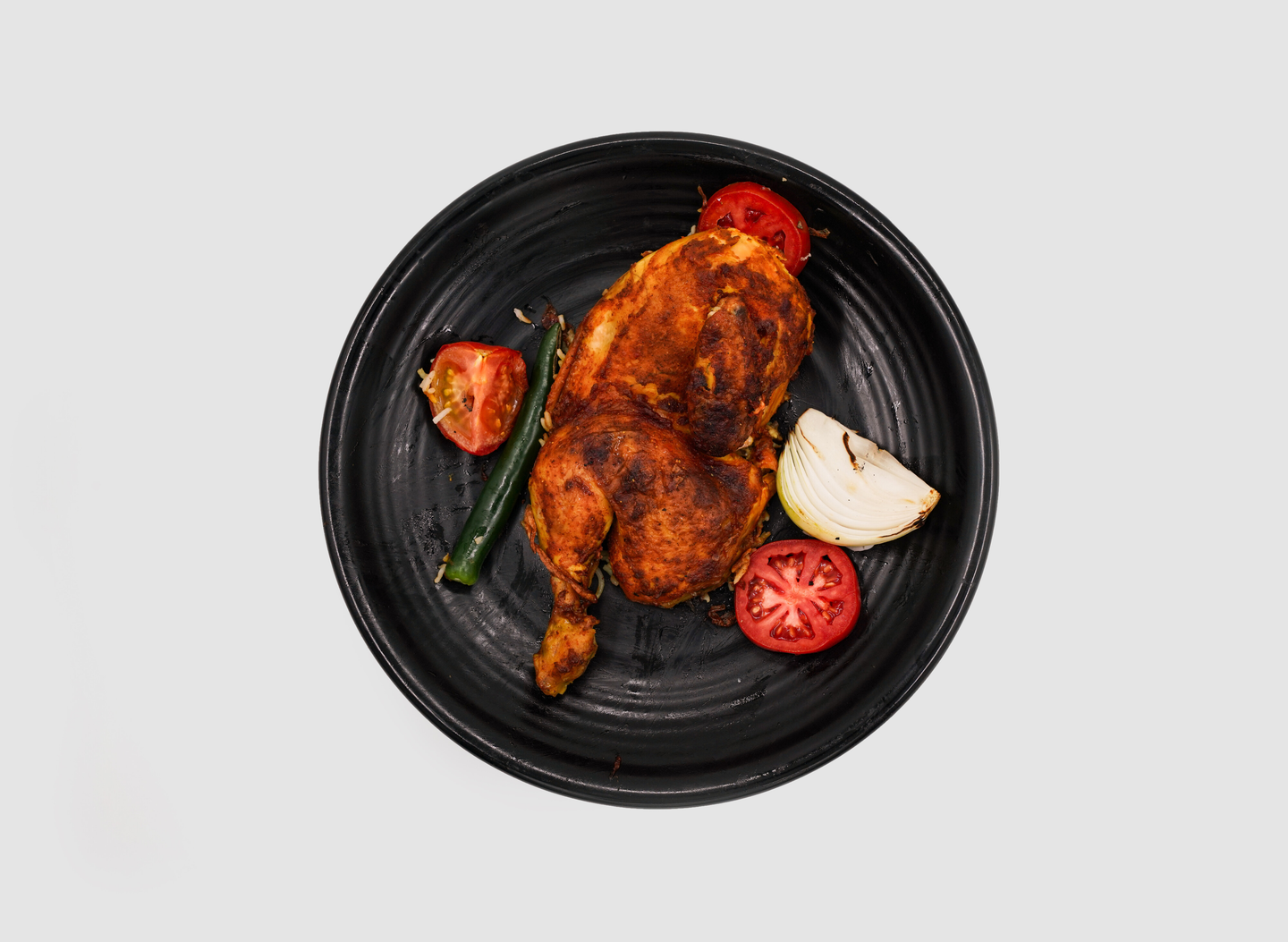 نصف قطعة فرن دجاج