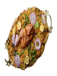 نصف حبة دجاج كبسة