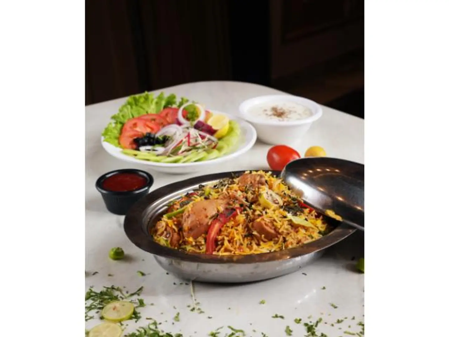 Hyderabadi Chicken Biryani