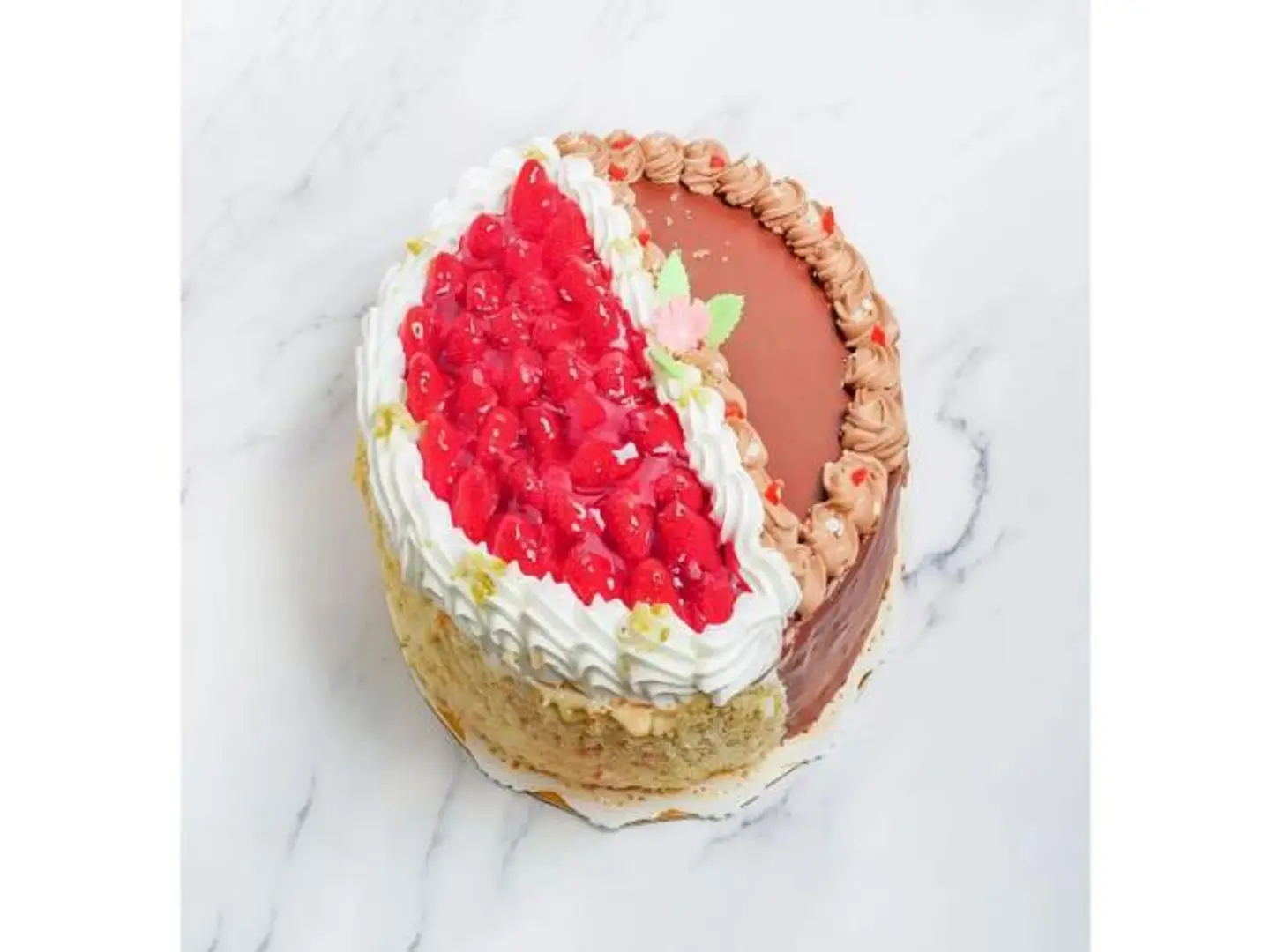 Half And Half Tart