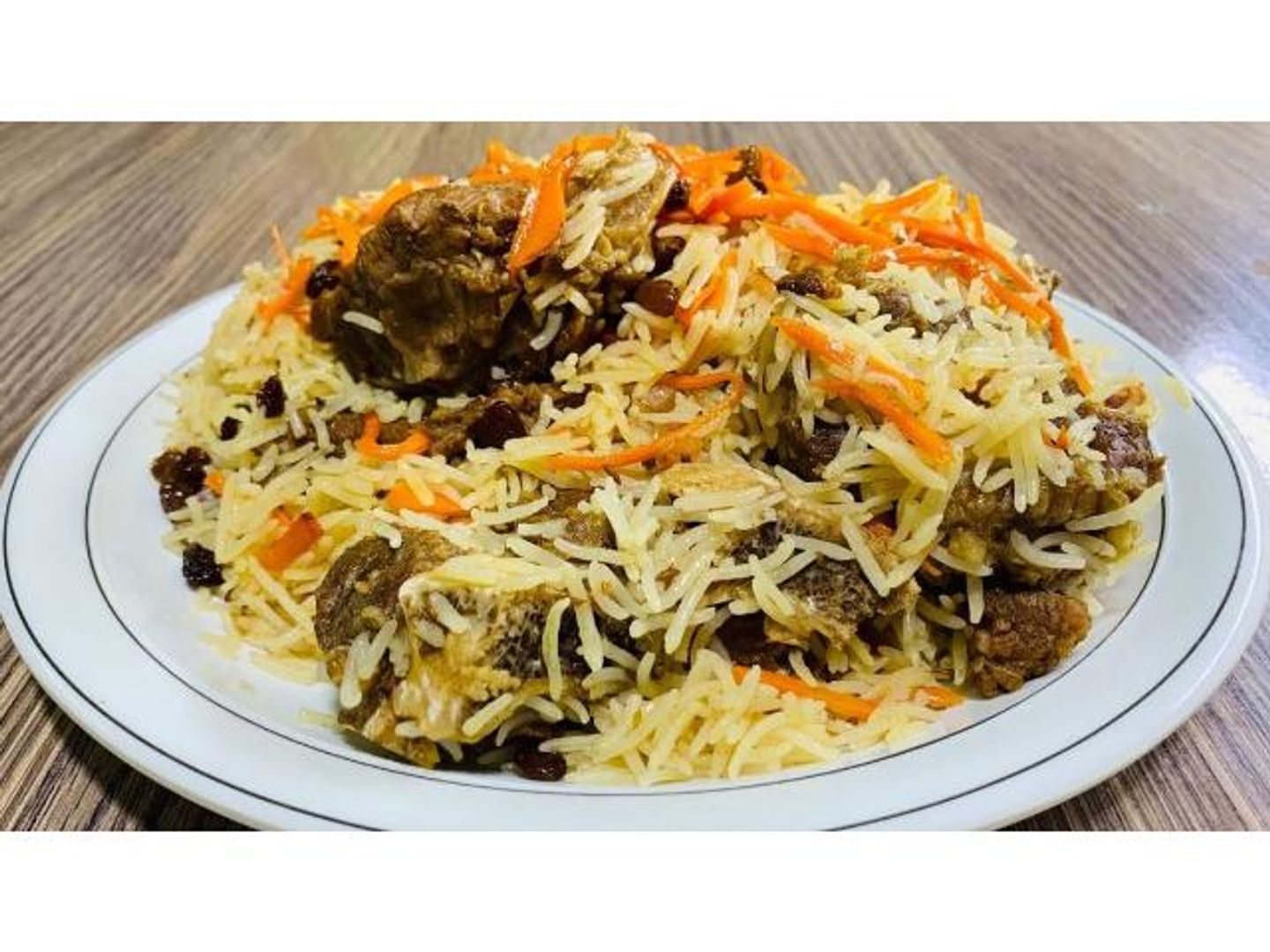 بولاو لحم بقري أفغاني