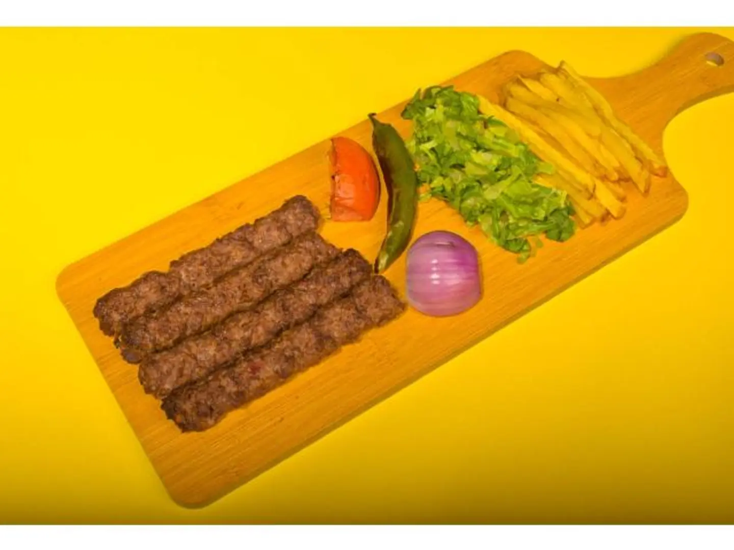 Meat Kebab For One Person