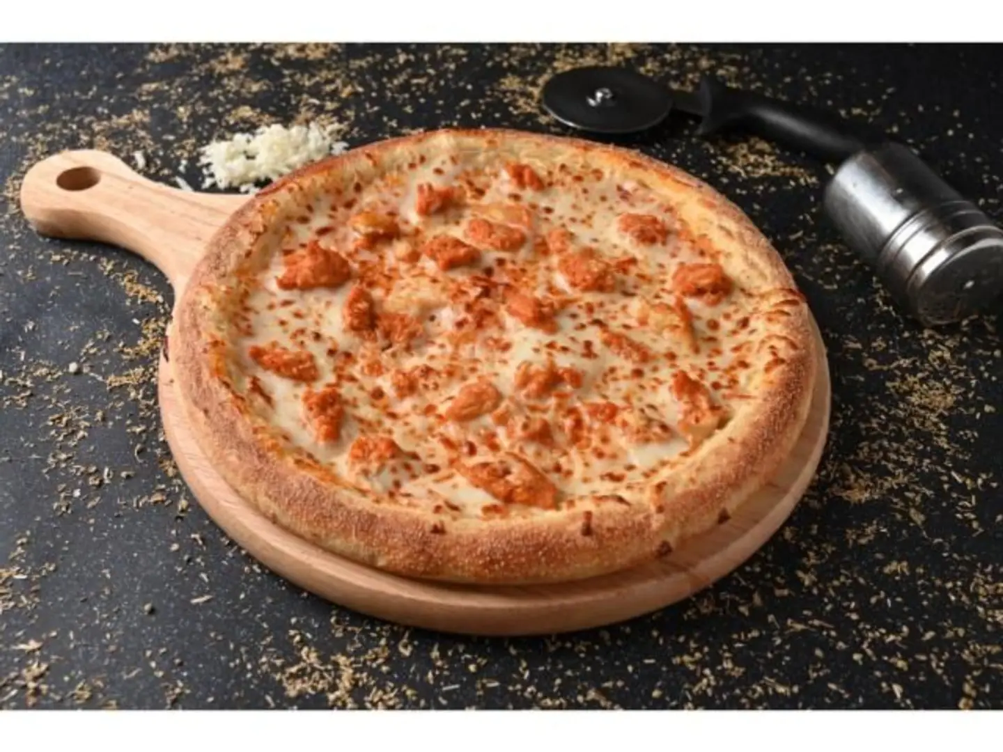 بيتزا كلاسيك دجاج وسط