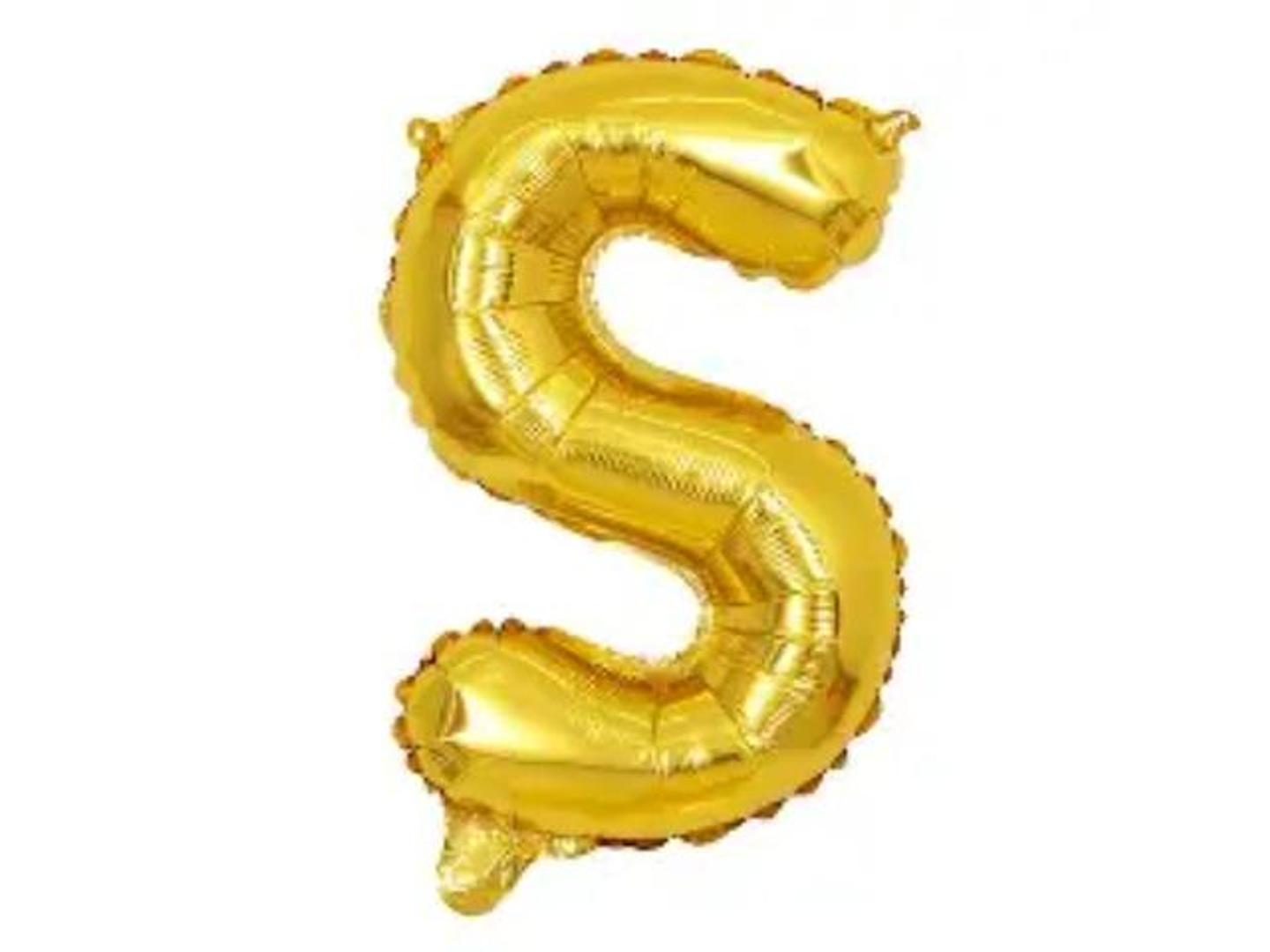 Gold Letter Balloon S