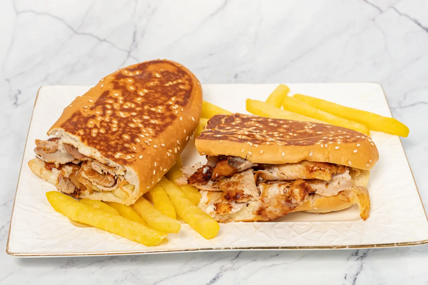 Shawarma Jumbo Samoli Bread