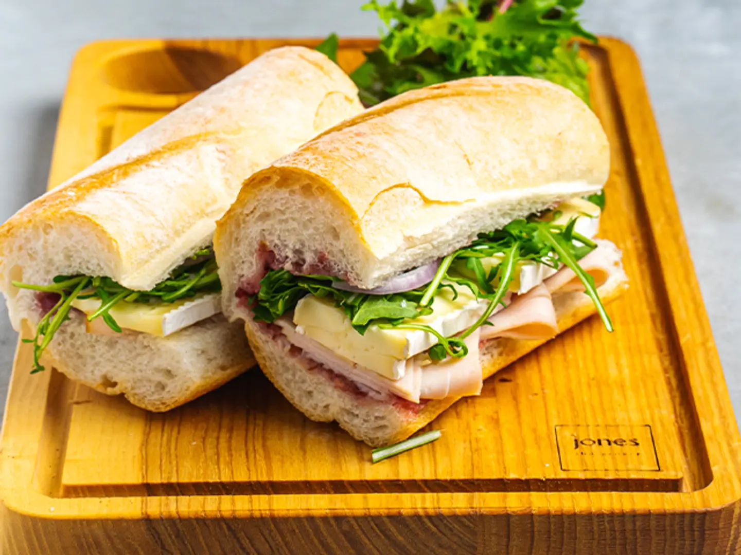 Turkey Brie Cheese Baguette