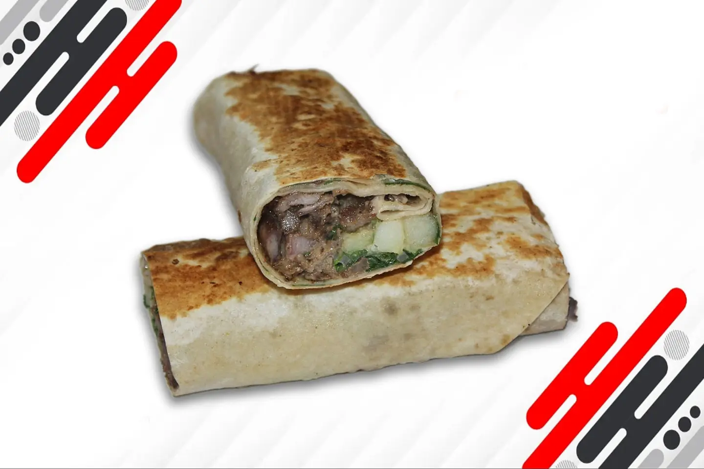 ساندويش شاورما لحم