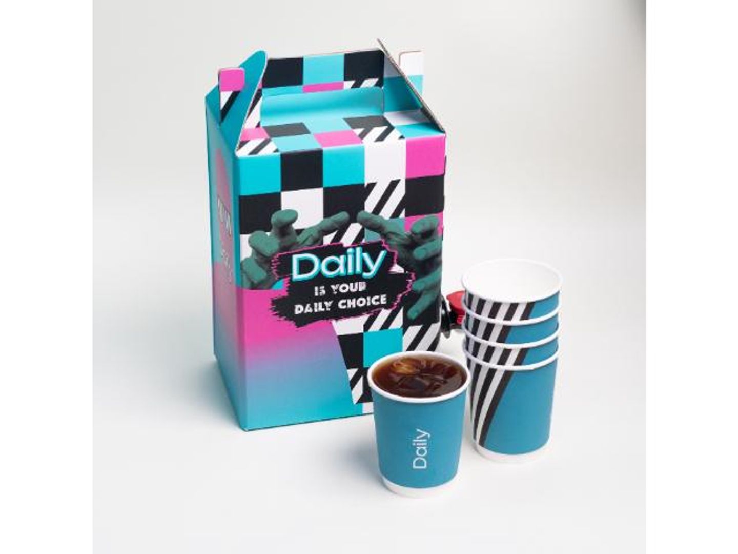 قهوة بارد عائلي