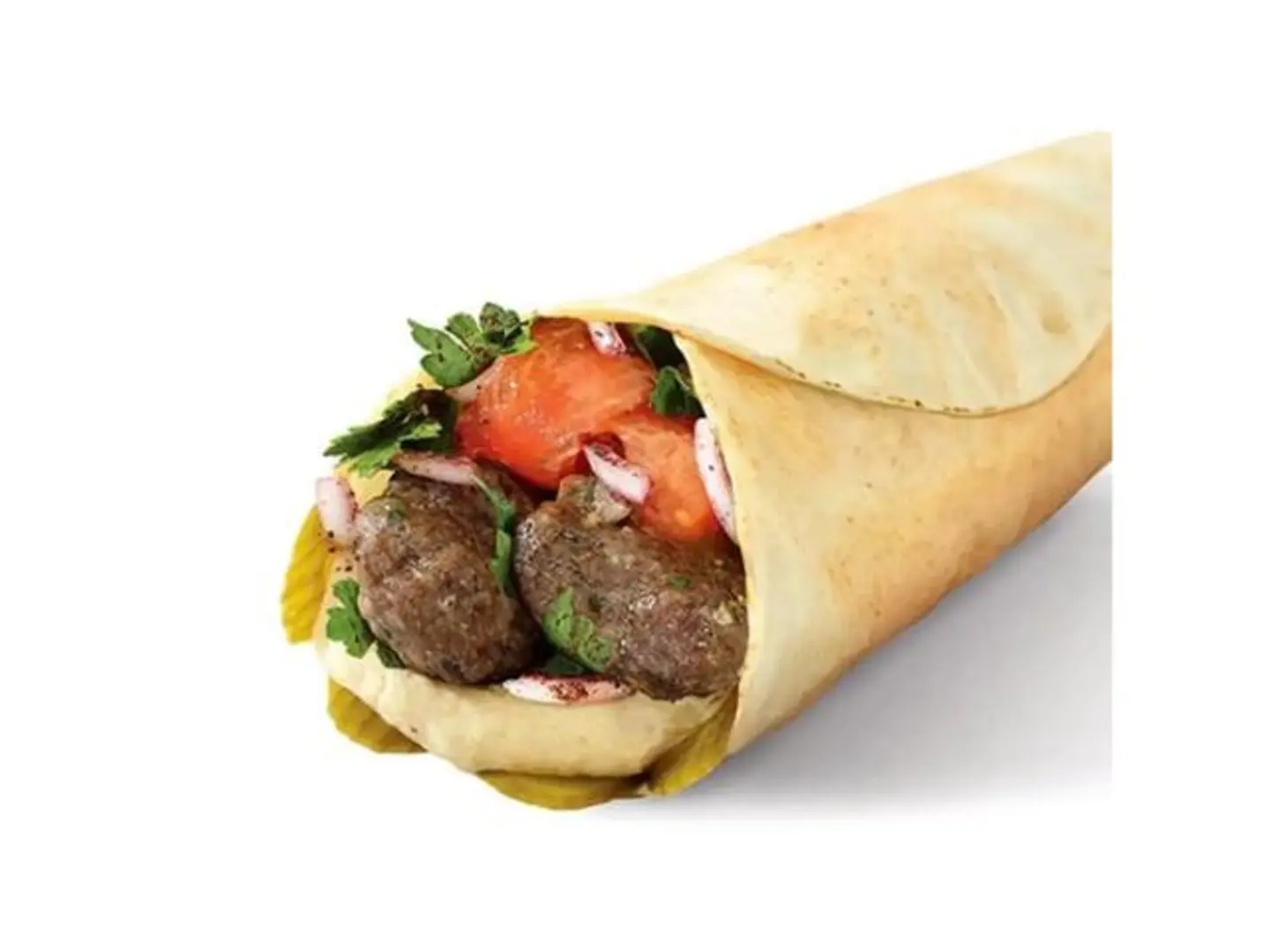 ساندويش اوصال لحم كبير