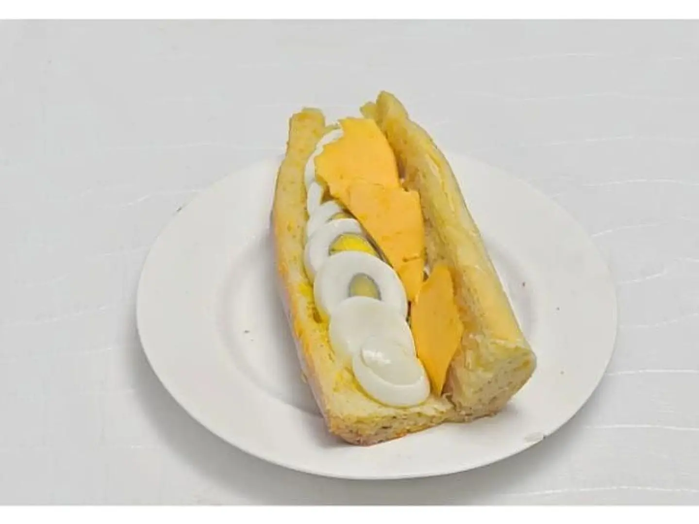 Boiled Egg And Cheese Sandwich0