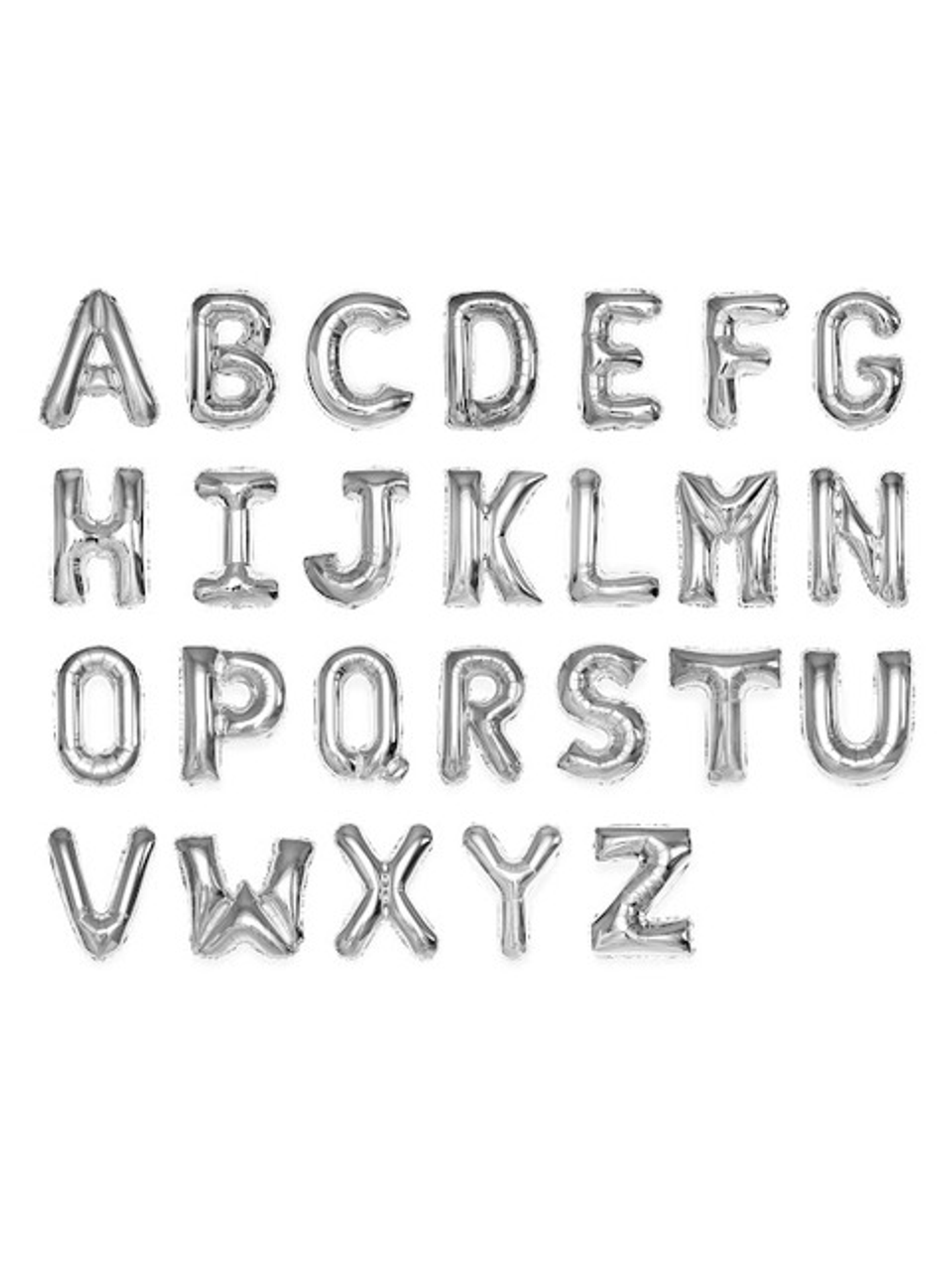 بالون أحرف 18 انش