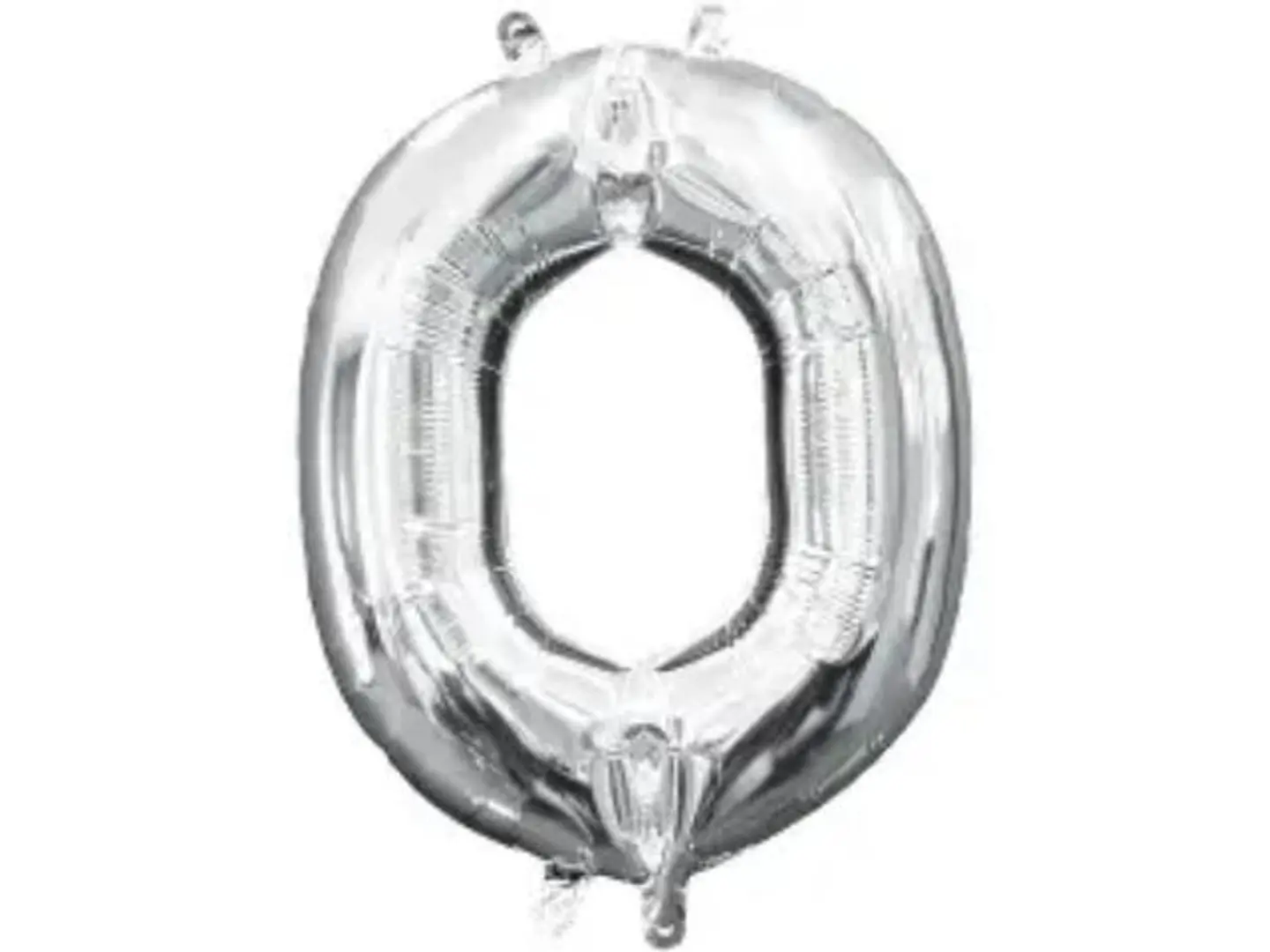 Silver Letter Balloons O