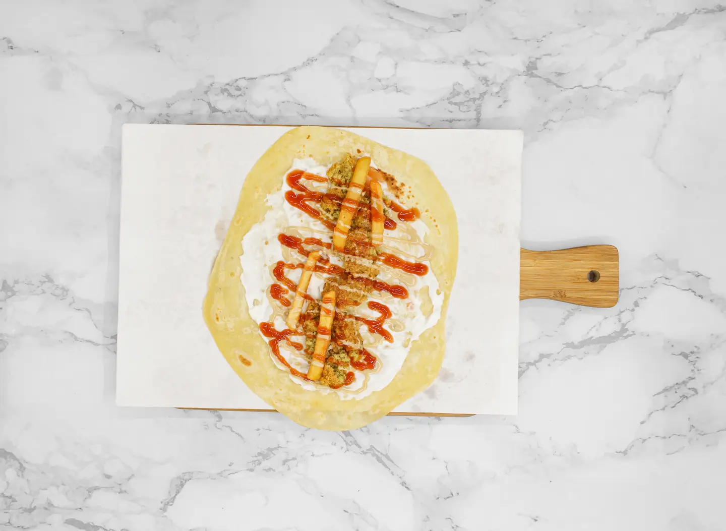 Plain Falafel Chapati
