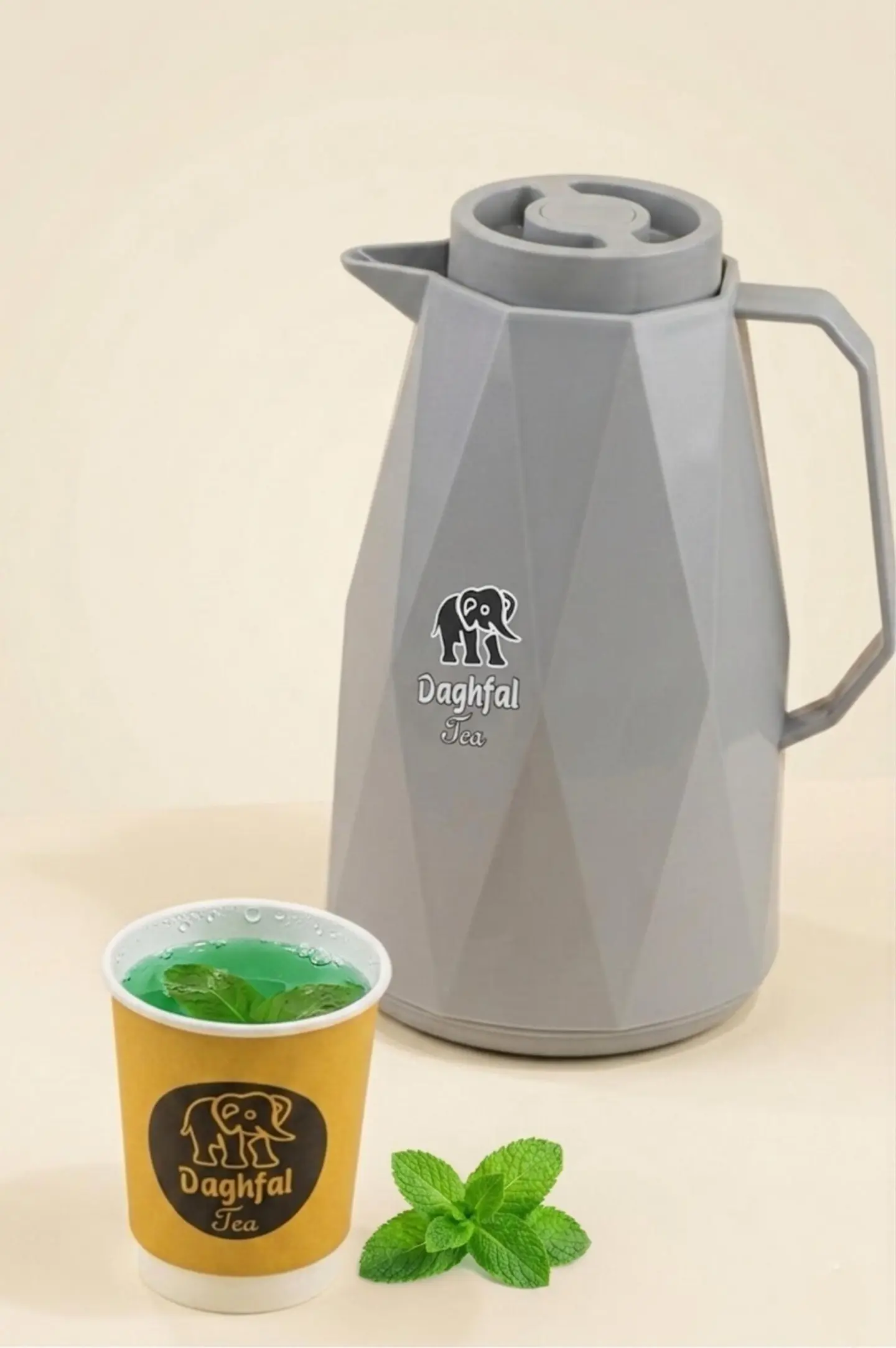 Green Tea With Thermos