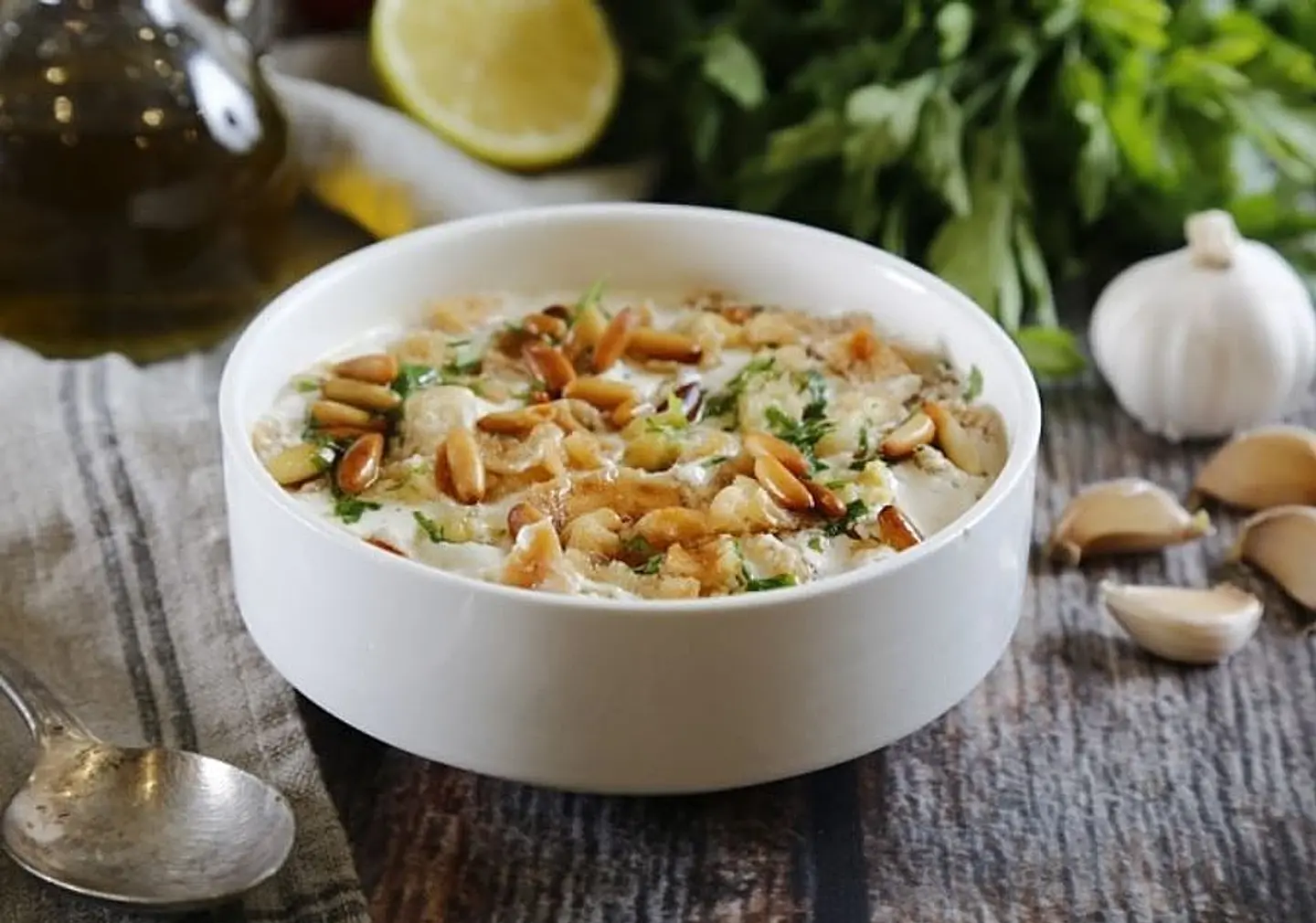 Fatteh With Oil