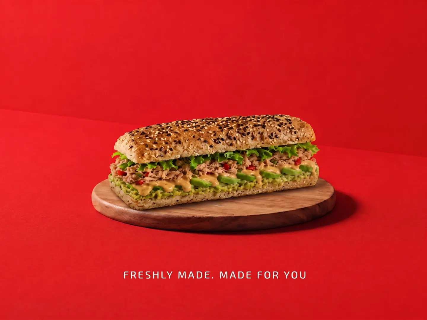 Tuna Cado Sandwich