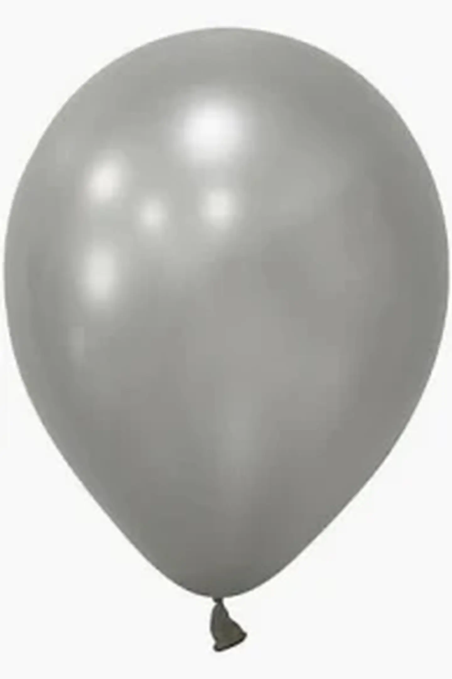 بالون هيليوم رمادي