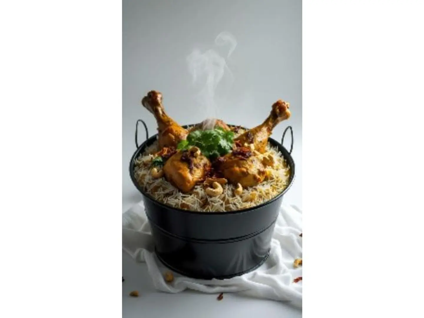 Lahori Sajji Rice With Grilled Chicken Half Kilo
