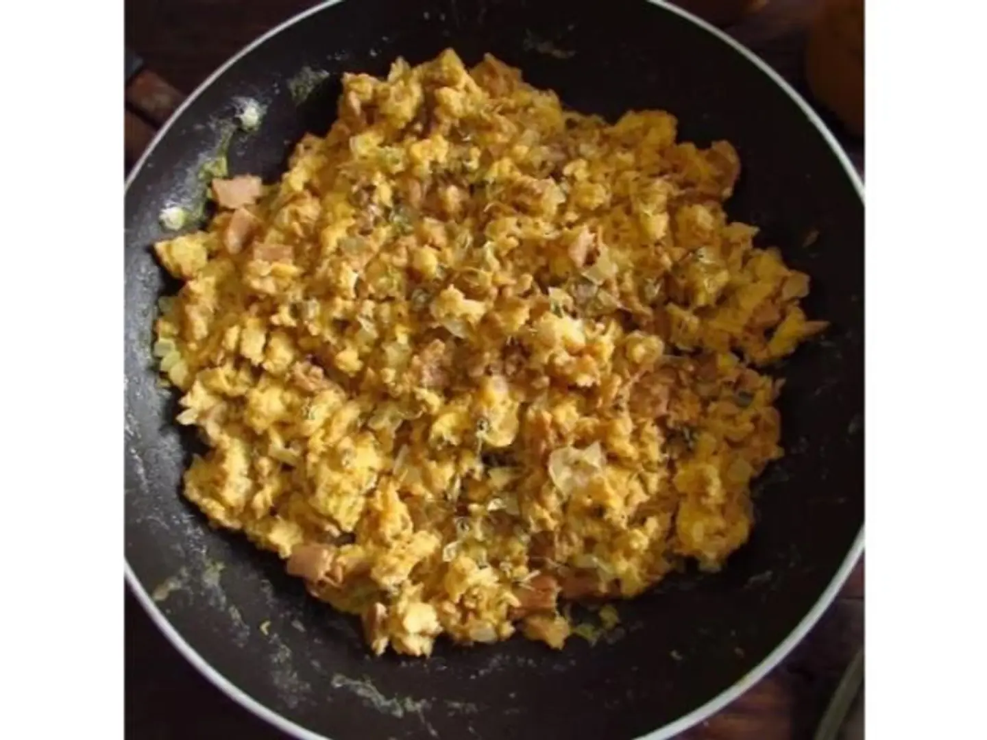 Tuna With Eggs On Stone