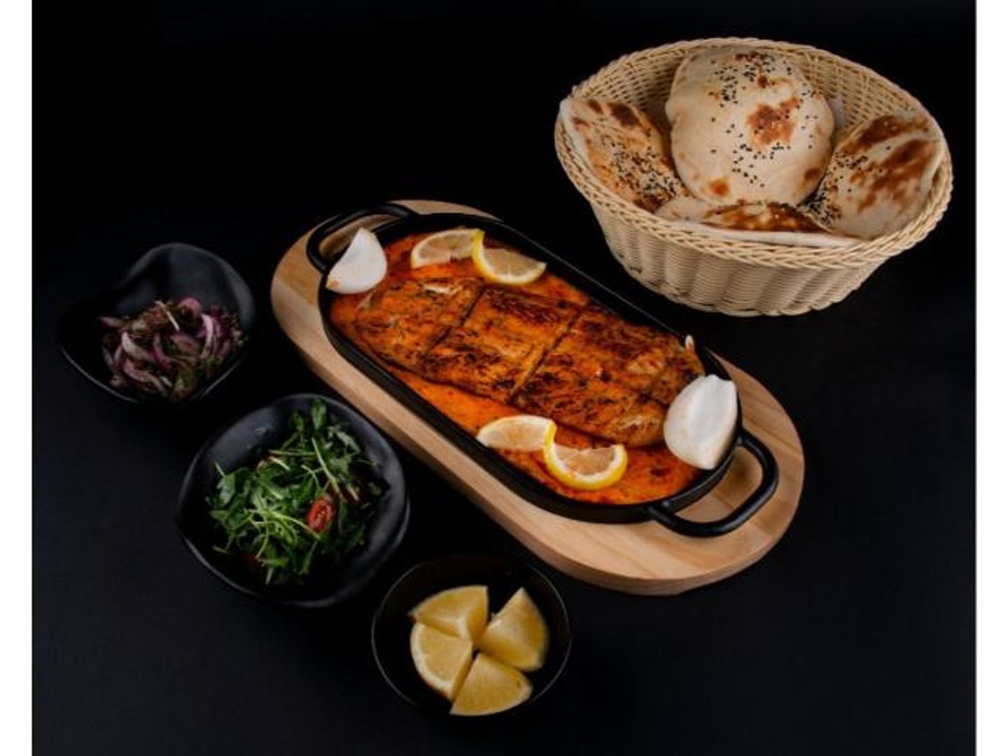 سمك فيليه مشوي