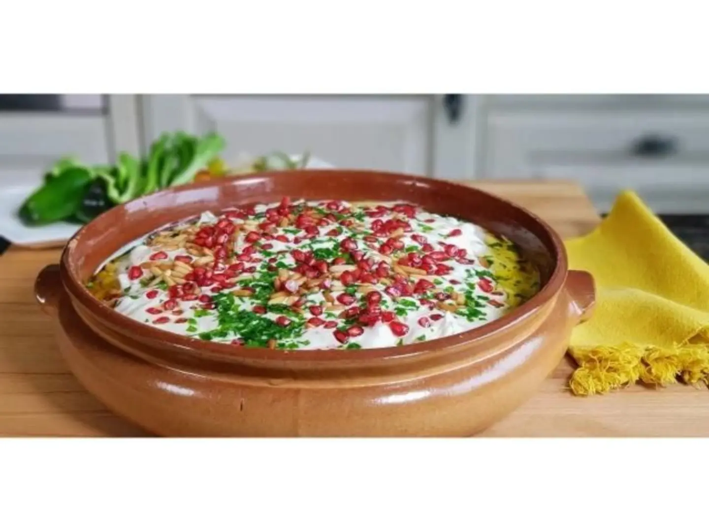 فتة حمص بالسمنة