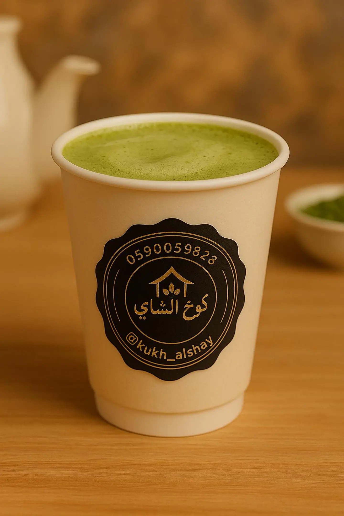 ماتشا فانيلا لاتيه