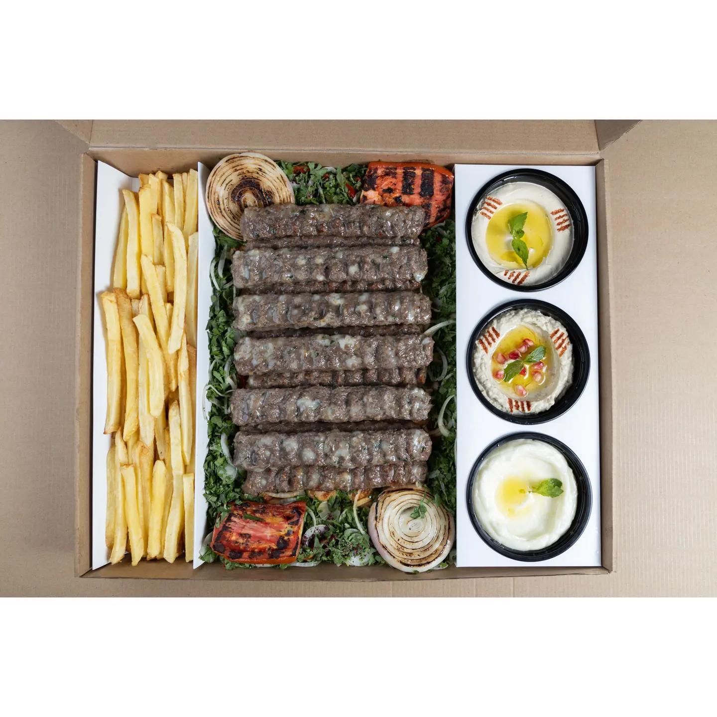 Kilo Karton Kabab Lahm Chesse