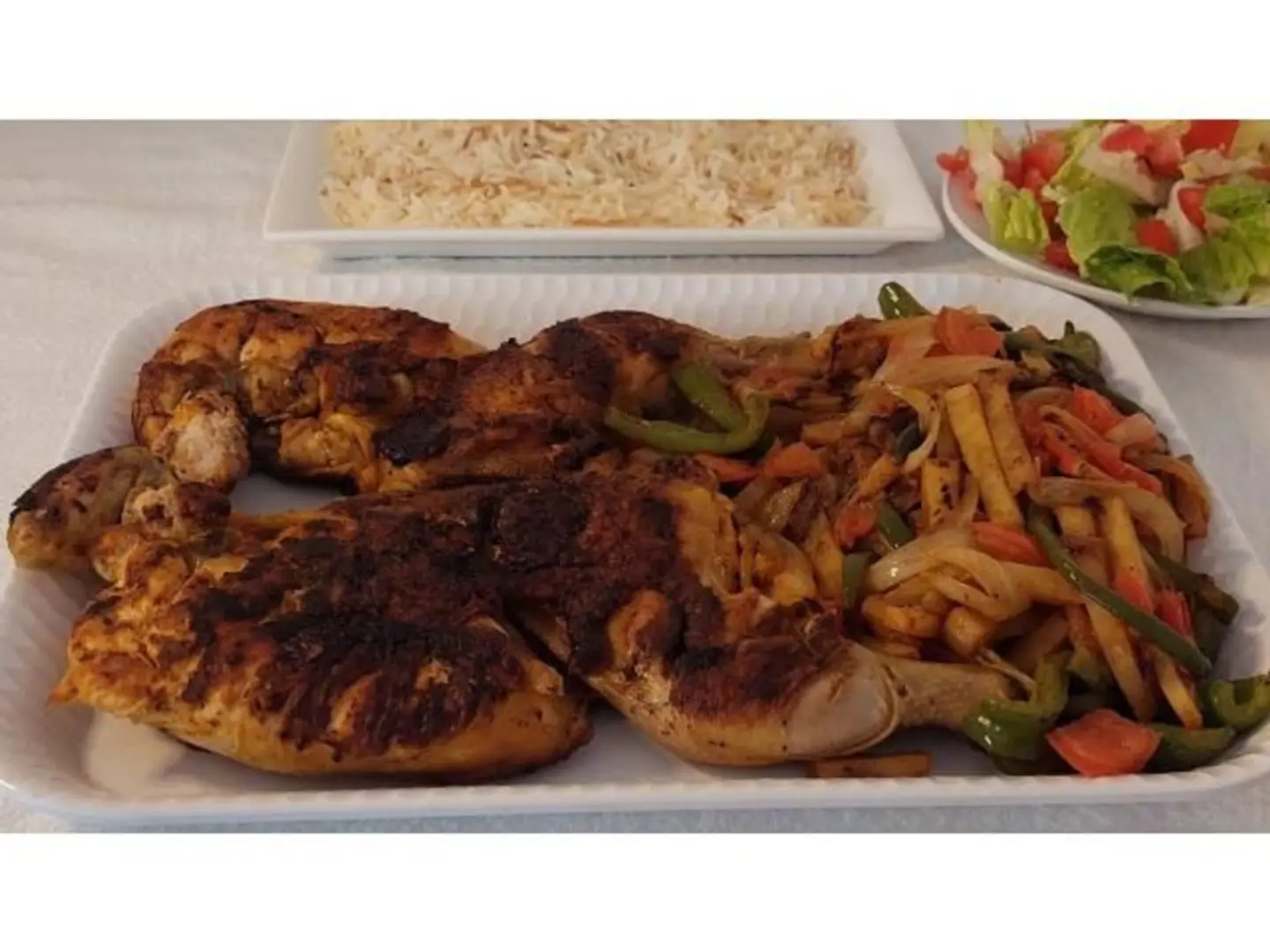 ميد مشوي على الصاج