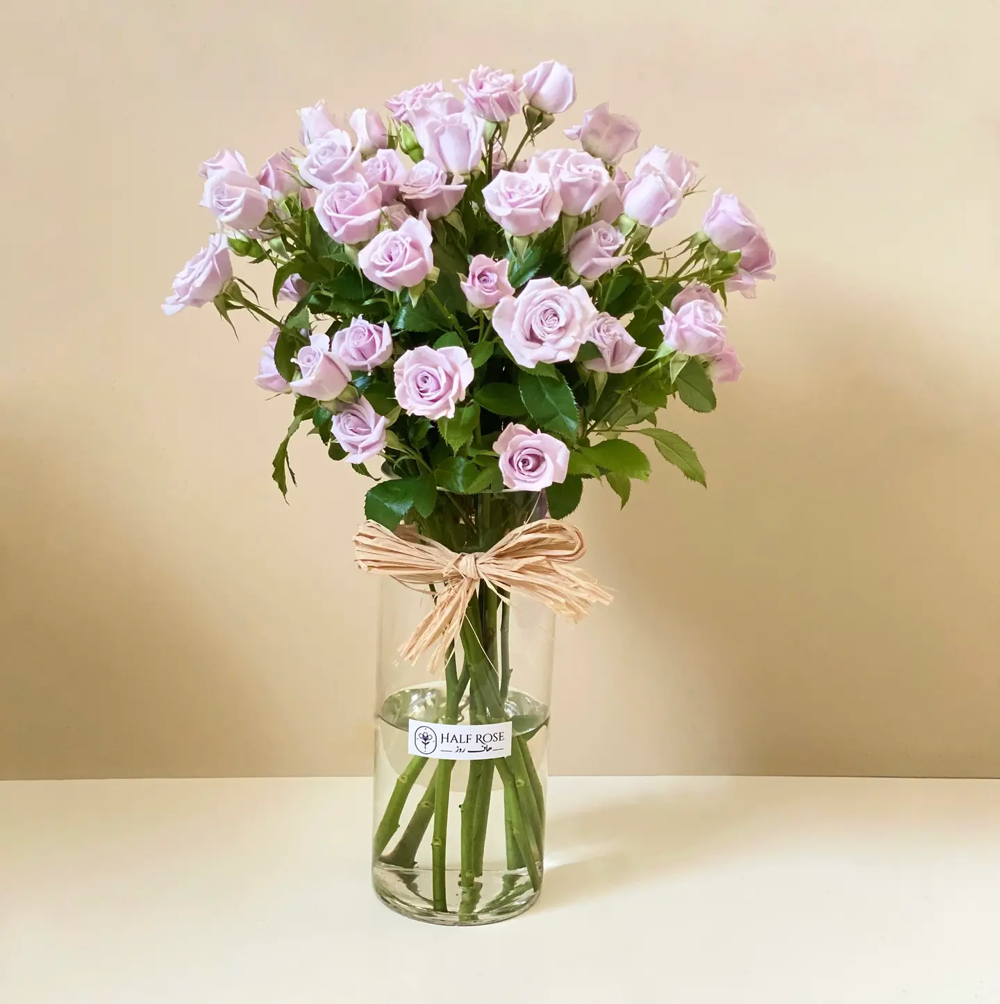 Baby Rose Mauve Vase